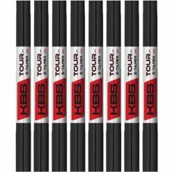 KBS Tour $-Taper Shaft - Black PVD (Bundle Set Of 8x Shafts)