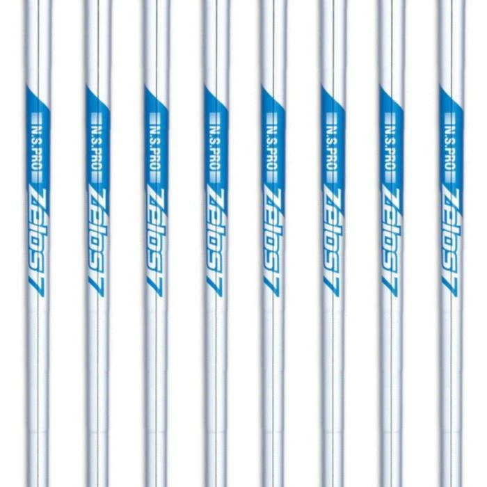 Bundle Set Of 8x Nippon N.S. Pro Zelos 7 Steel Shafts