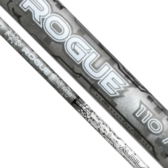 (Assembled) Aldila Rogue Silver 110 M.S.I. Hybrid Shaft With Adapter Tip + Grip