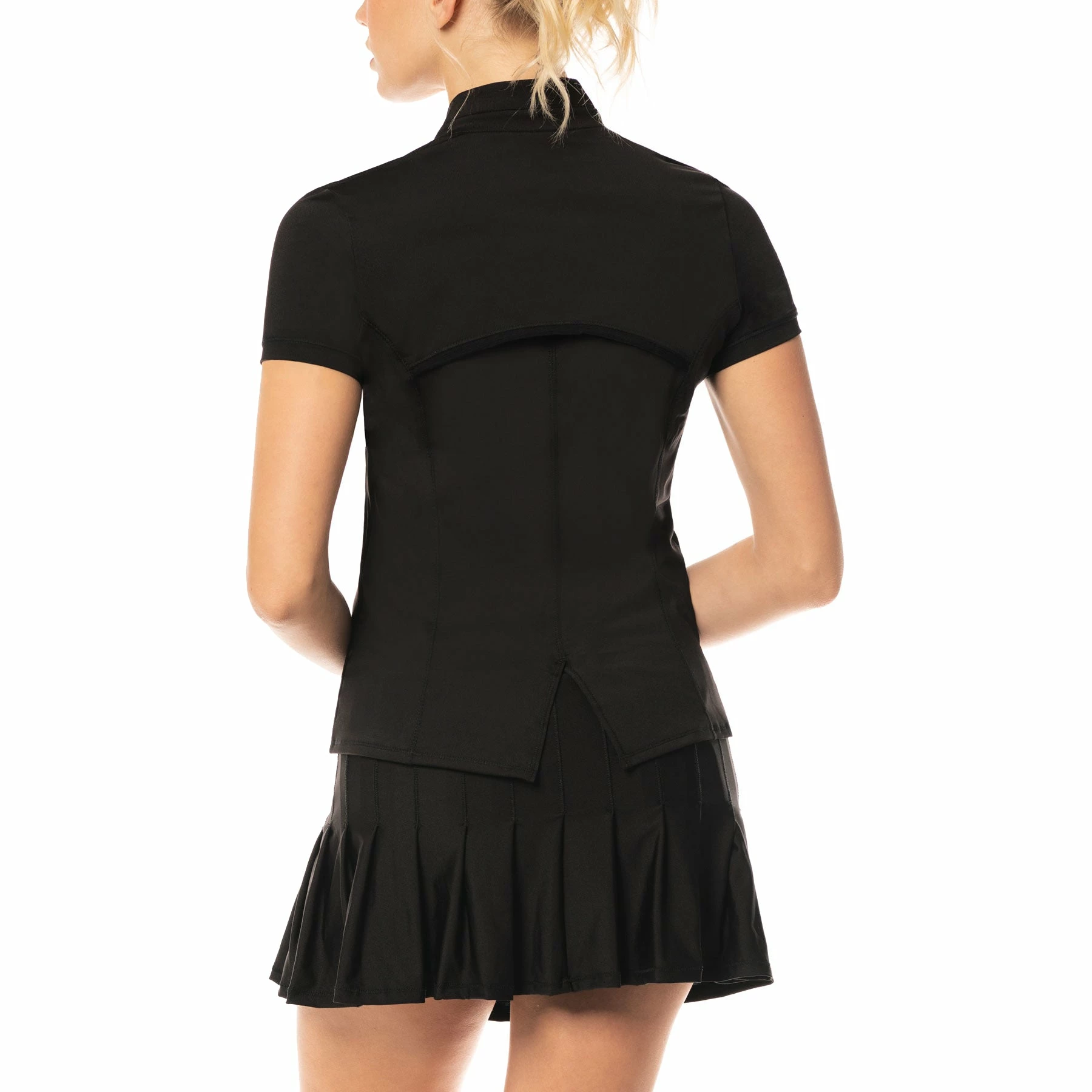 Lucky In Love Chi Chi Womens Shortsleeve Golf Shirt - Image 4