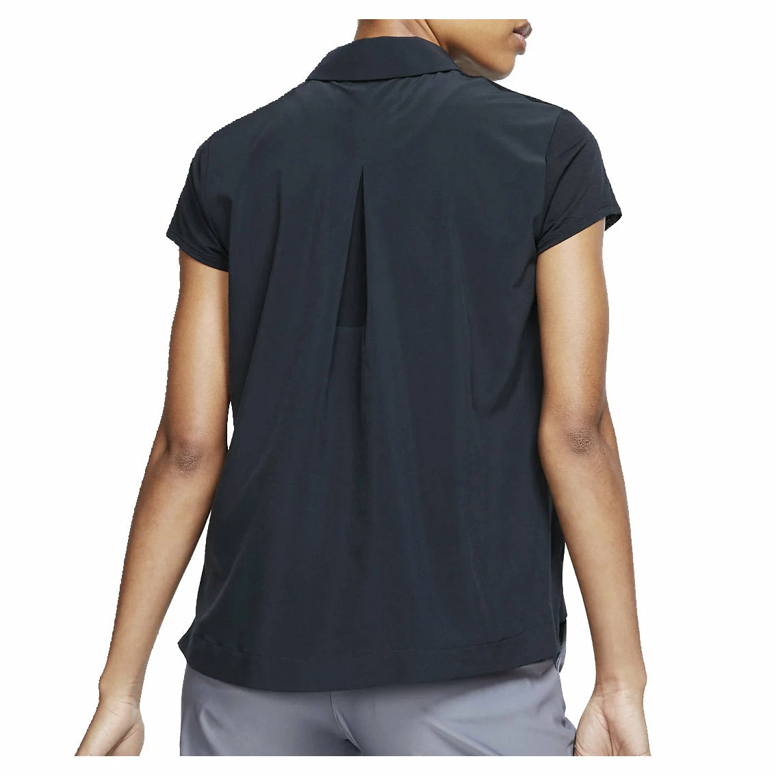Nike Golf Nike Flex Womens Sheer Sleeve Golf Polo - Image 2