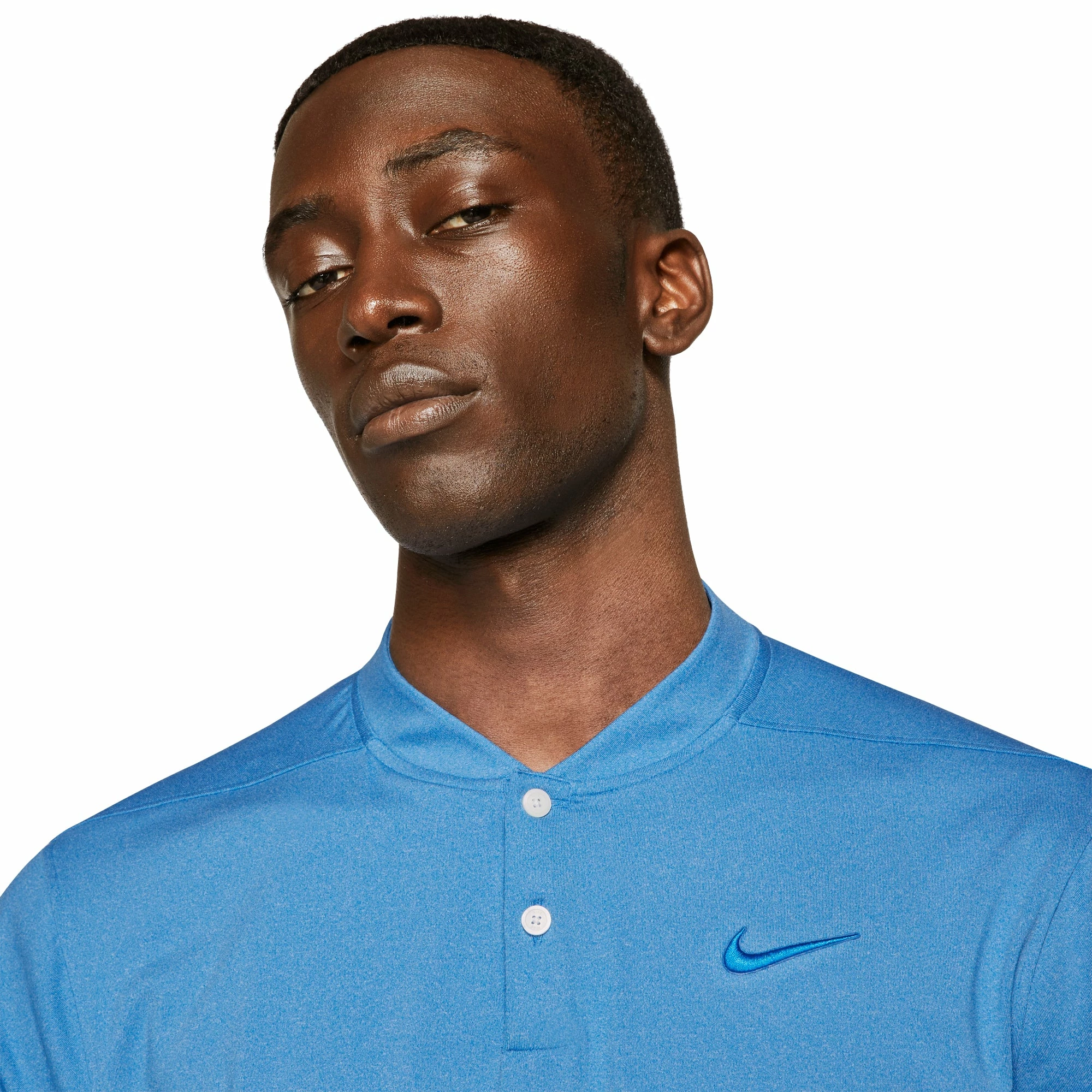 Nike Golf Nike Vapor Heather Blade Collar Mens Golf Polo - Image 2