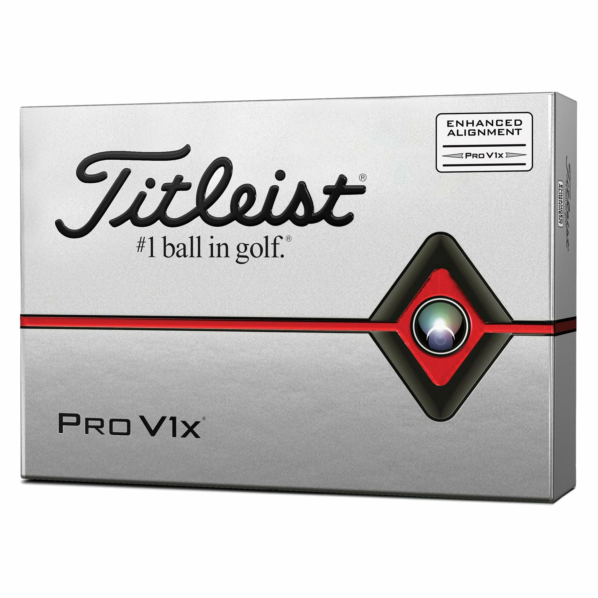 Titleist Pro V1x Yellow Golf Balls - Dozen 2020