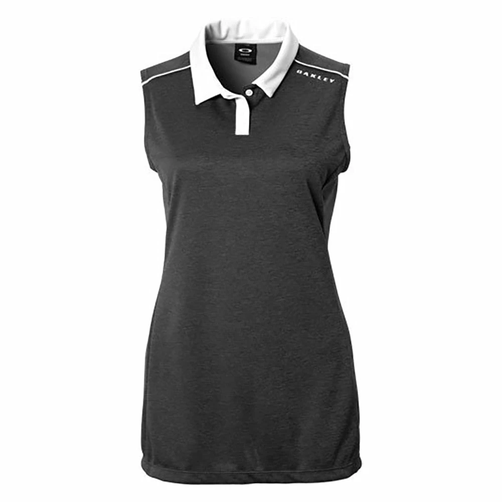 Oakley Balata Heather Womens Sleeveless Golf Polo - Image 3