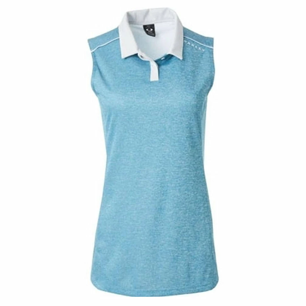 Oakley Balata Heather Womens Sleeveless Golf Polo - Image 6