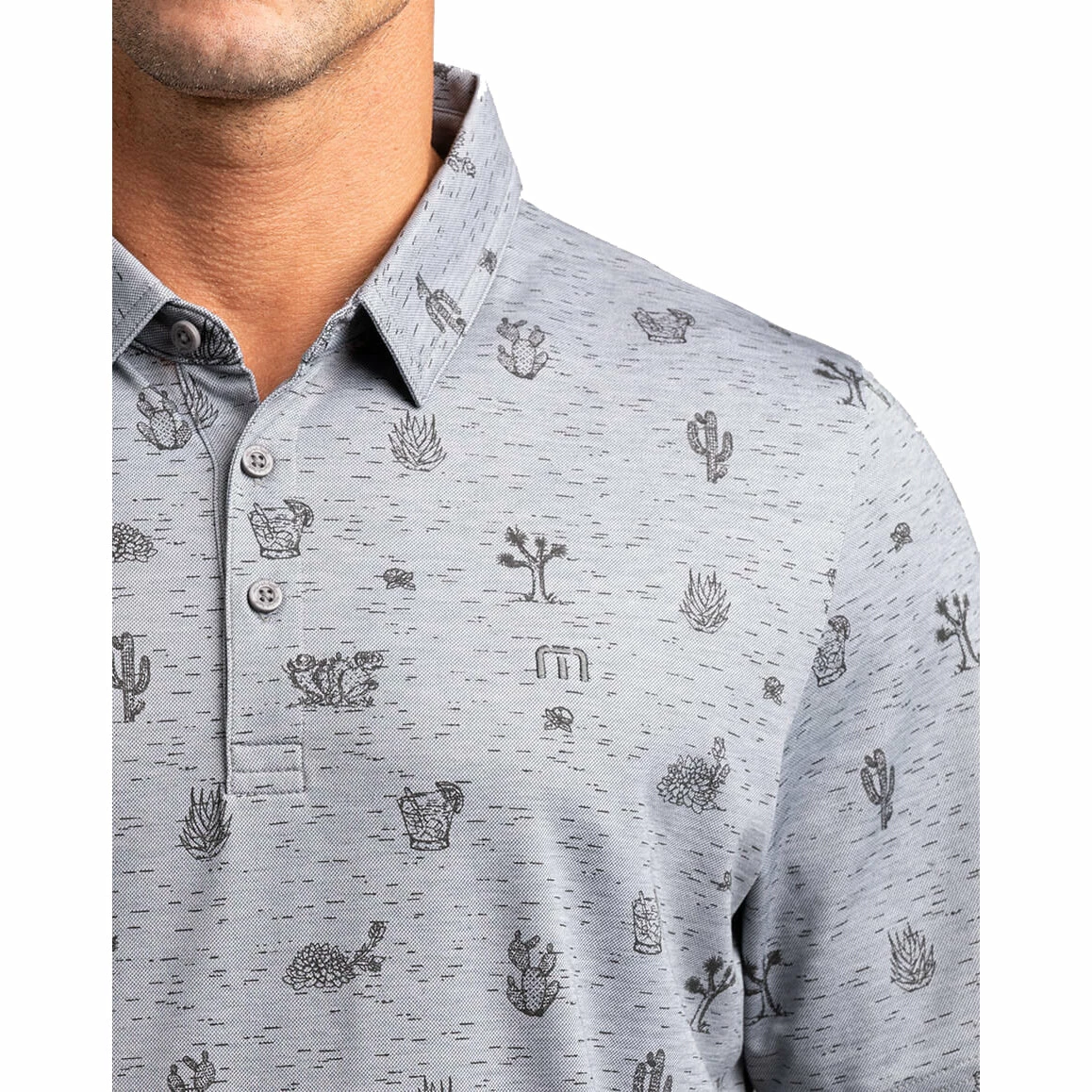 TravisMathew Archer Mens Golf Polo - Image 2