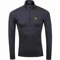 J.Lindeberg J. Lindeberg Kimball Half Zip Light Peach Mens Golf Pullover