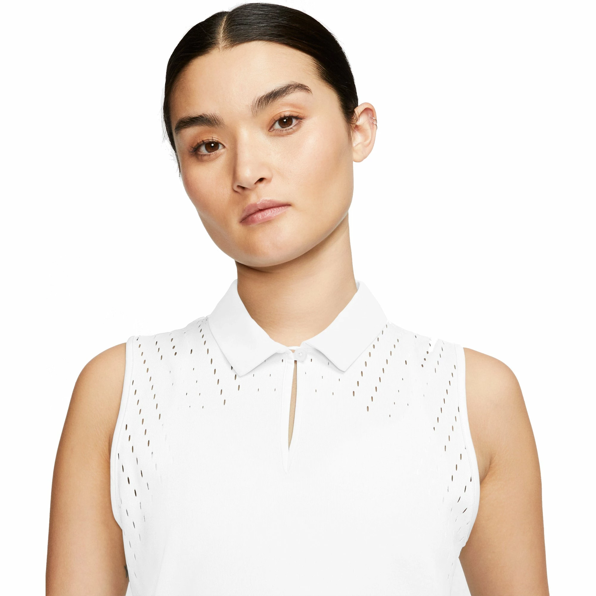 Nike Golf Nike Dri-FIT Ace Womens Sleeveless Golf Polo - Image 2