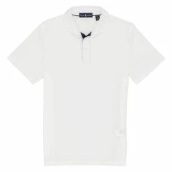 Polo Ralph Lauren Polo Golf Ralph Lauren Tour Pique Solid Pro Fit White Mens Golf Polo