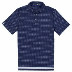 Polo Ralph Lauren RLX Printed Lightweight Airflow Links Dot Mens Golf Polo