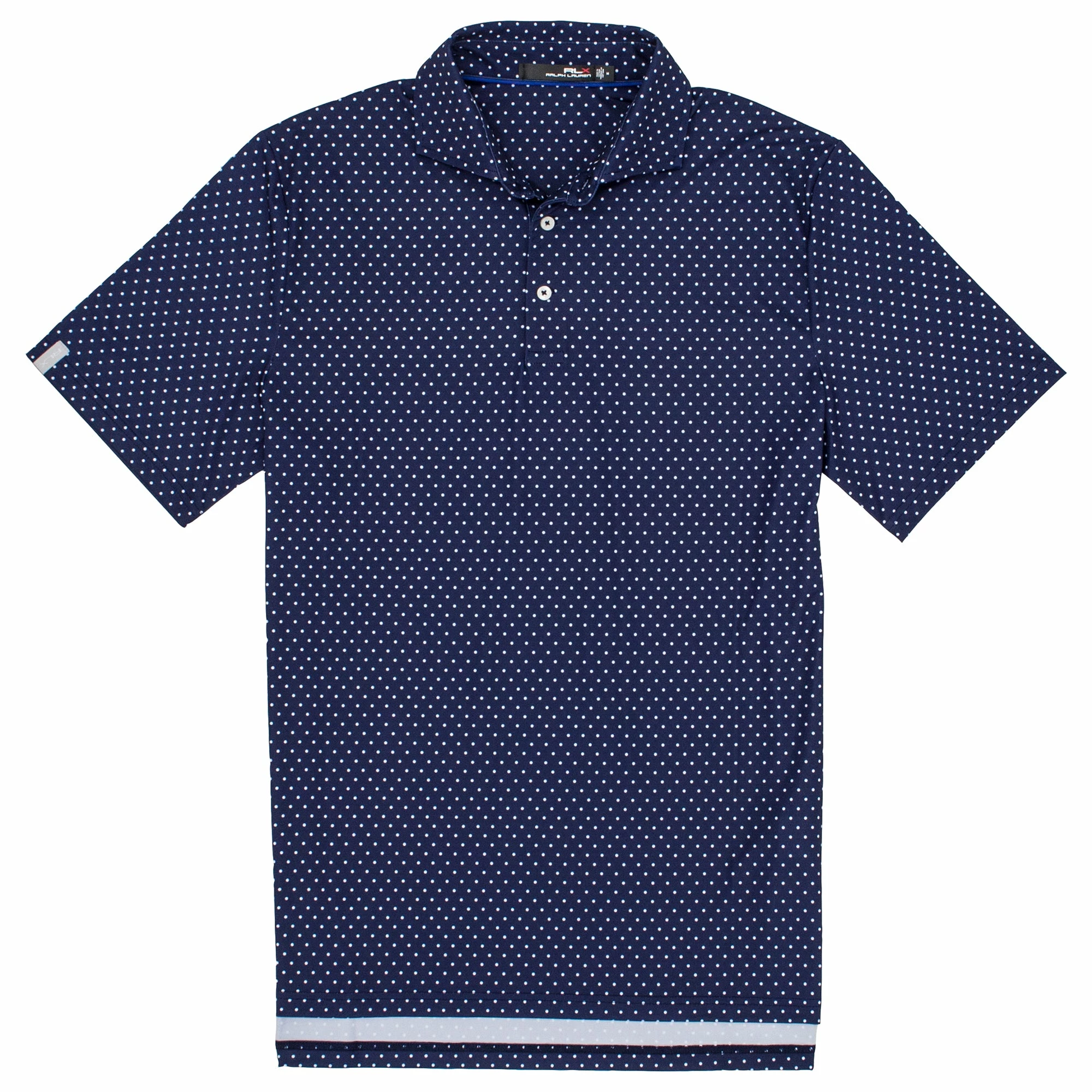 Polo Ralph Lauren RLX Printed Lightweight Airflow Links Dot Mens Golf Polo