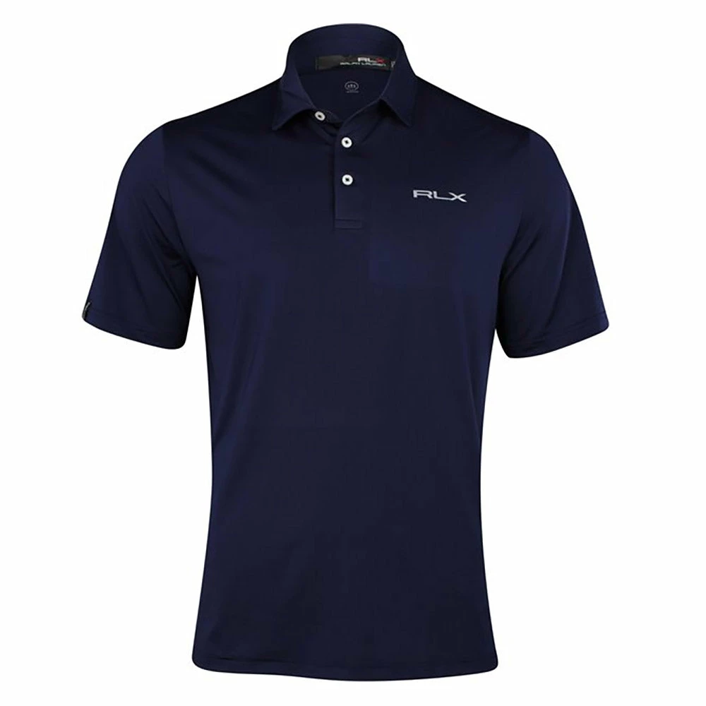 Polo Ralph Lauren RLX Golf Course French Navy Mens Golf Polo