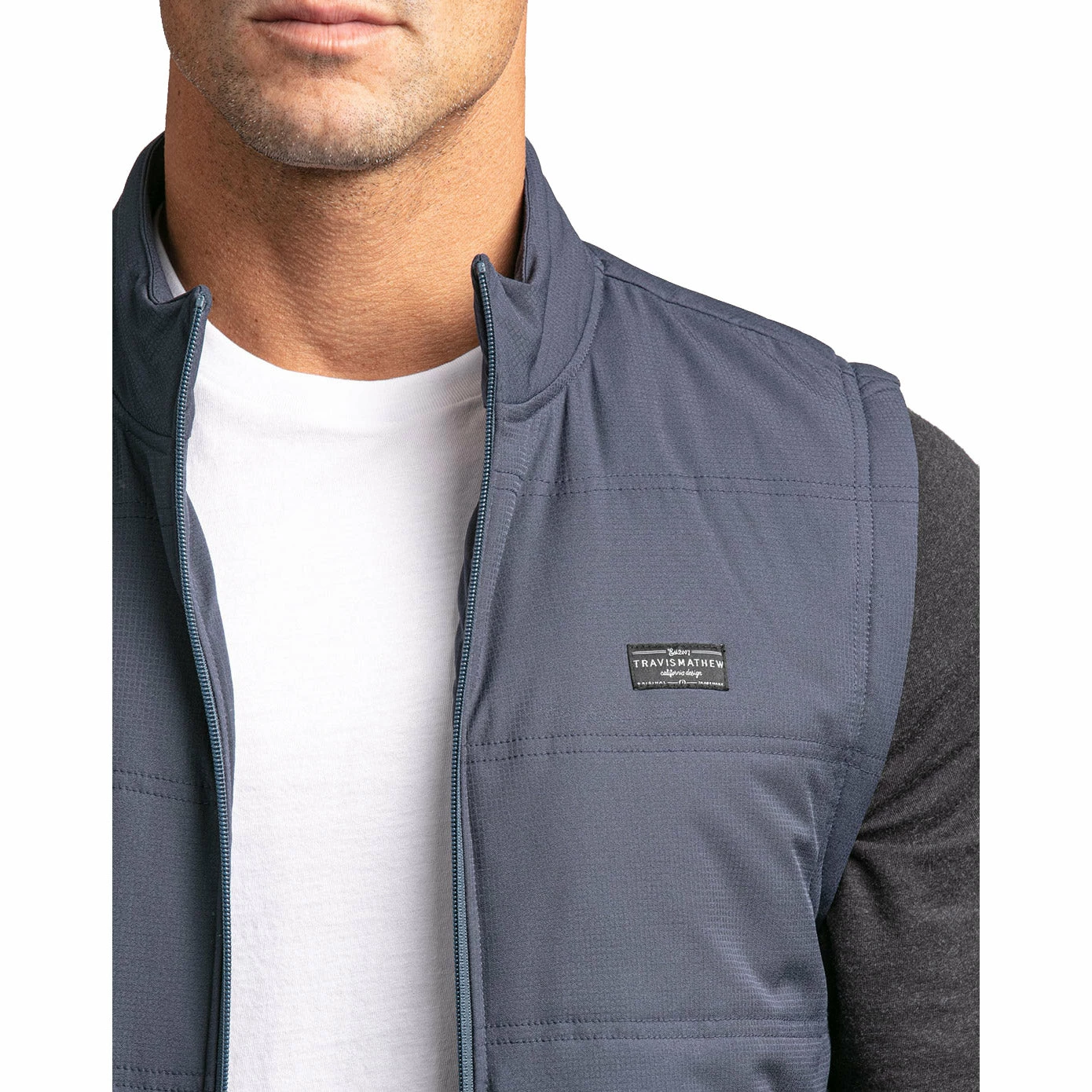 TravisMathew Goose Rocks Mens Golf Vest - Image 2