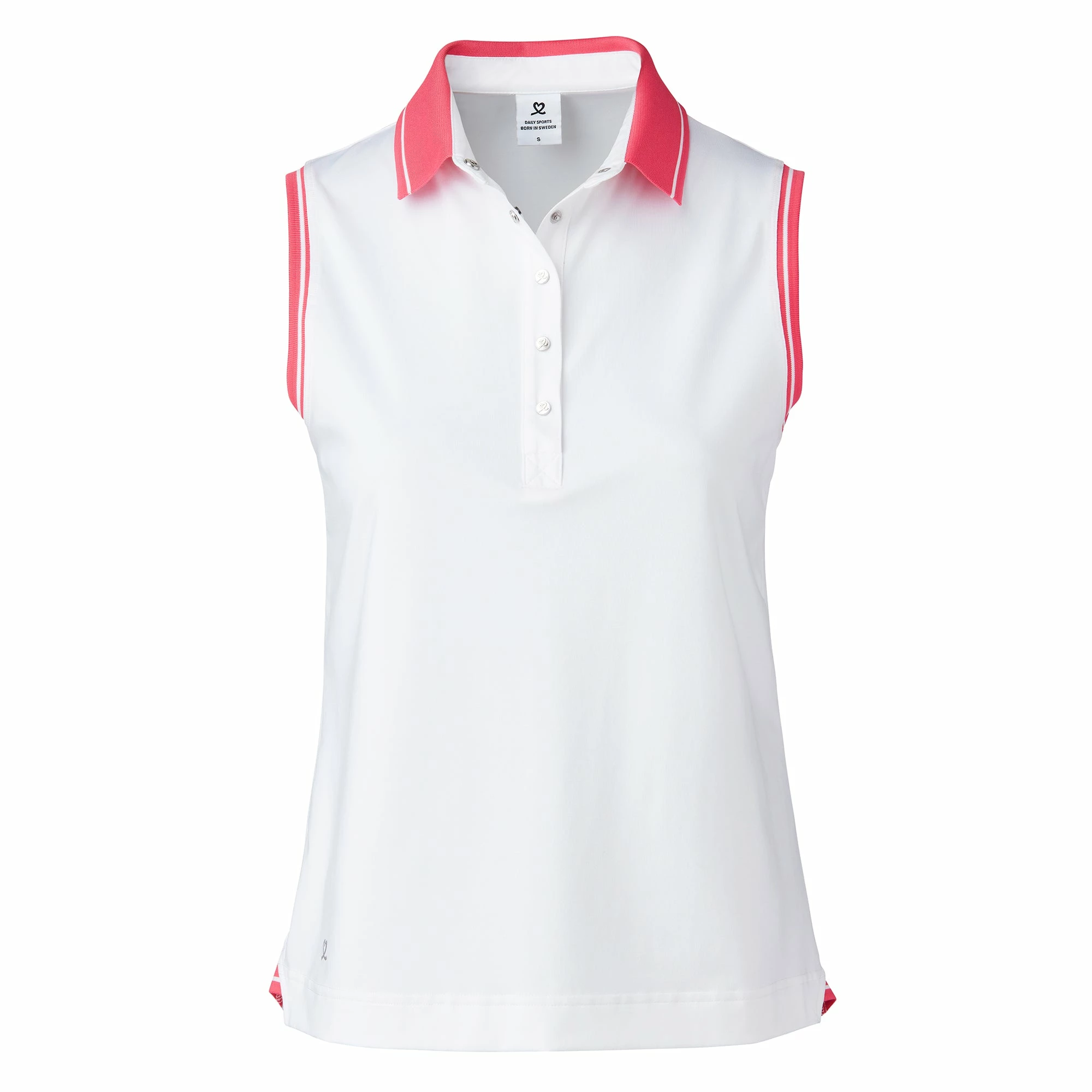 Daily Sports Milia Womens Sleeveless Golf Polo - Image 2
