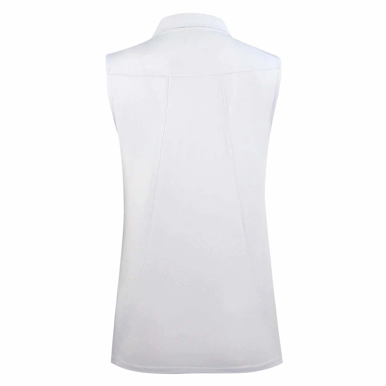 Daily Sports Caterina White Womens Sleeveless Golf Polo - Image 2