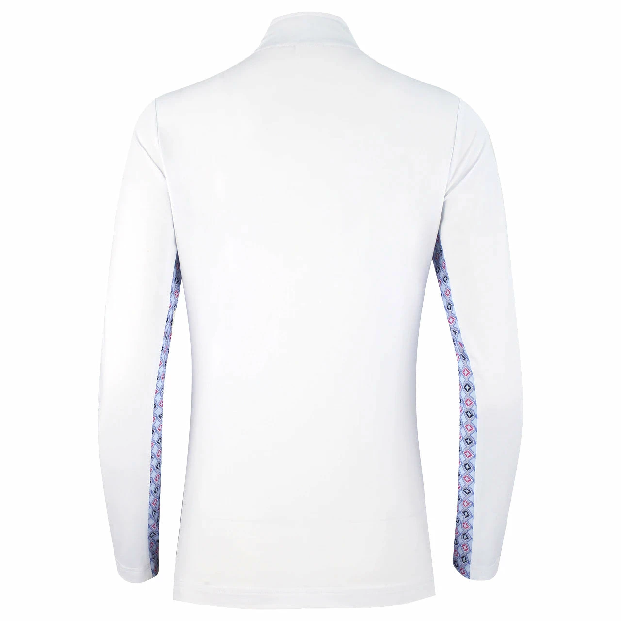 Daily Sports Sue White Womens Long Sleeve Golf Polo - Image 2