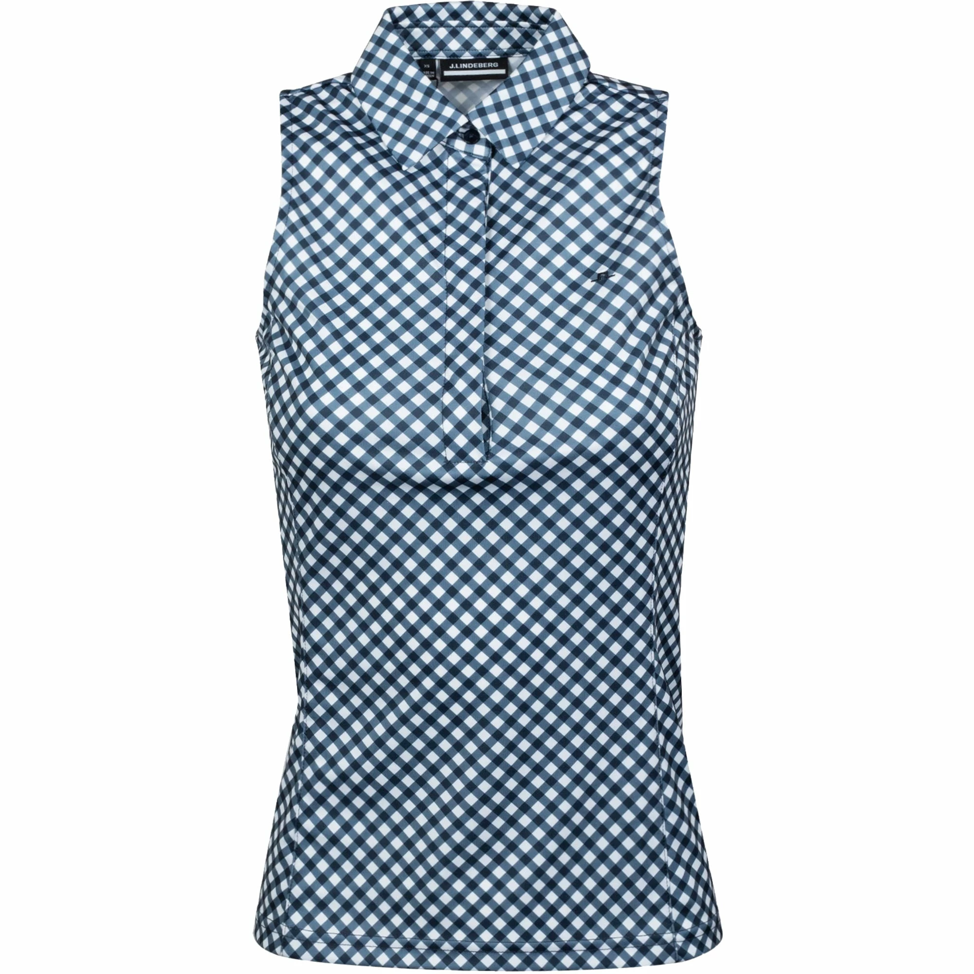 J.Lindeberg J. Lindeberg Dena Printed Womens Sleeveless Golf Polo 2021 - Image 3