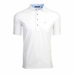 Greyson Spirit Arctic Mens Golf Polo