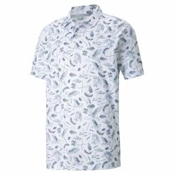 PUMA Golf Puma CLOUDSPUN Atmos Mens Golf Polo