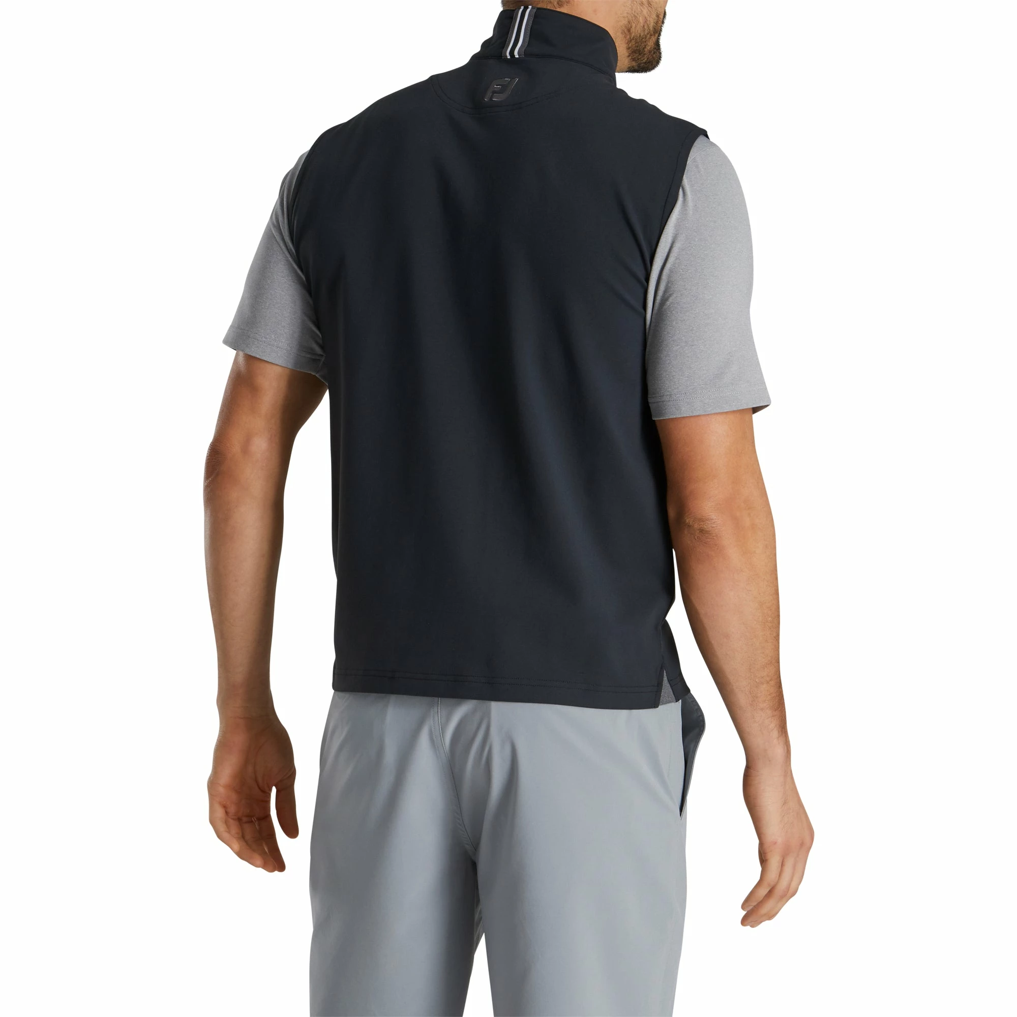 FootJoy Stretch Jersey Mens Golf 1/4 Zip Vest - Image 2
