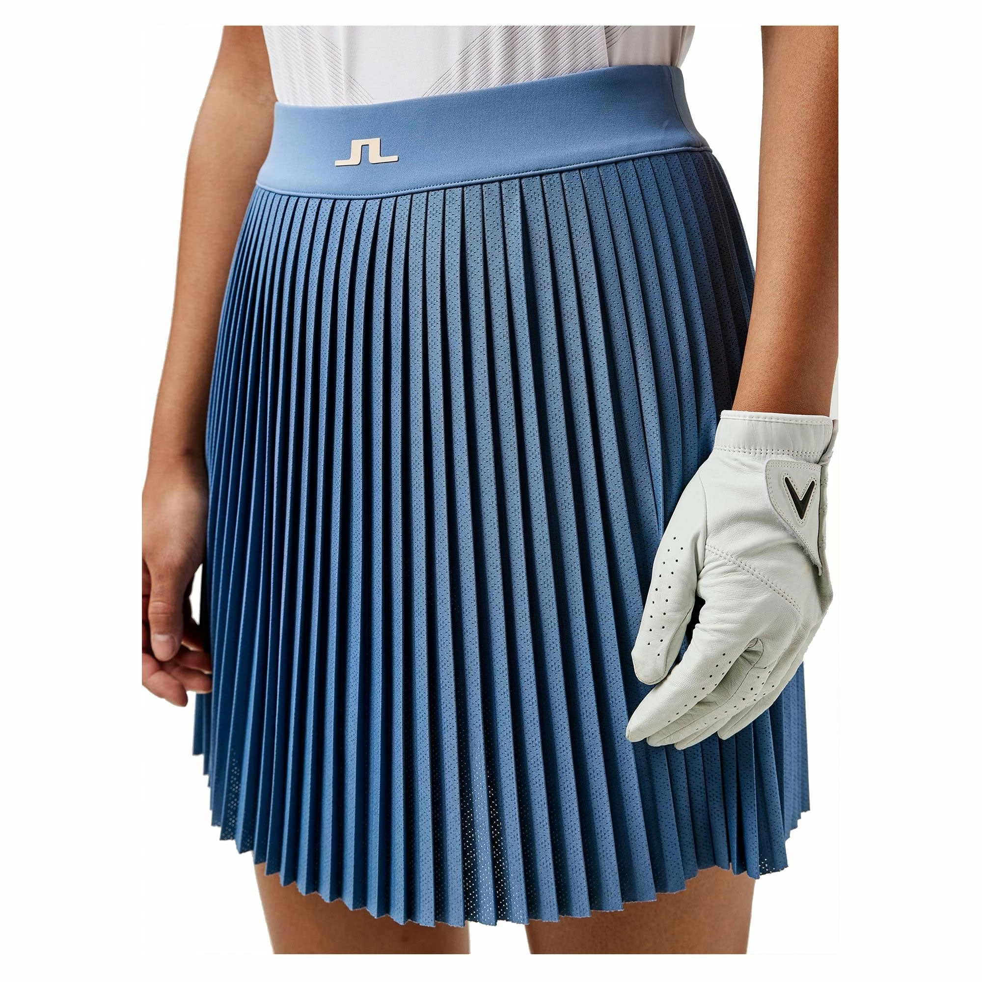 J.Lindeberg J. Lindeberg Binx Captains Blue Womens Golf Skort - Image 2