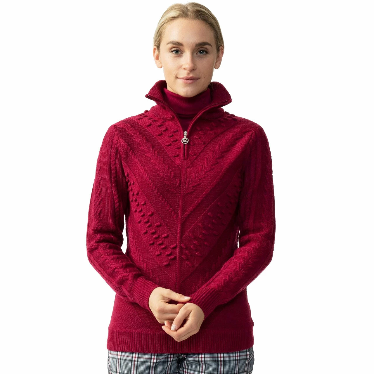 Daily Sports Amedine Womens 1/4 Zip Golf Sweater - Image 7