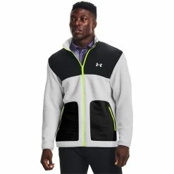 Under Armour SweaterFleece Pile Mens Golf Full Zip