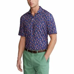 Polo Ralph Lauren RLX Ralph Lauren Printed Lightweight Airflow Jersey Floral Mens Golf Polo