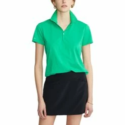 Polo Ralph Lauren RLX Ralph Lauren Tournament Cabo Green Womens Golf Polo