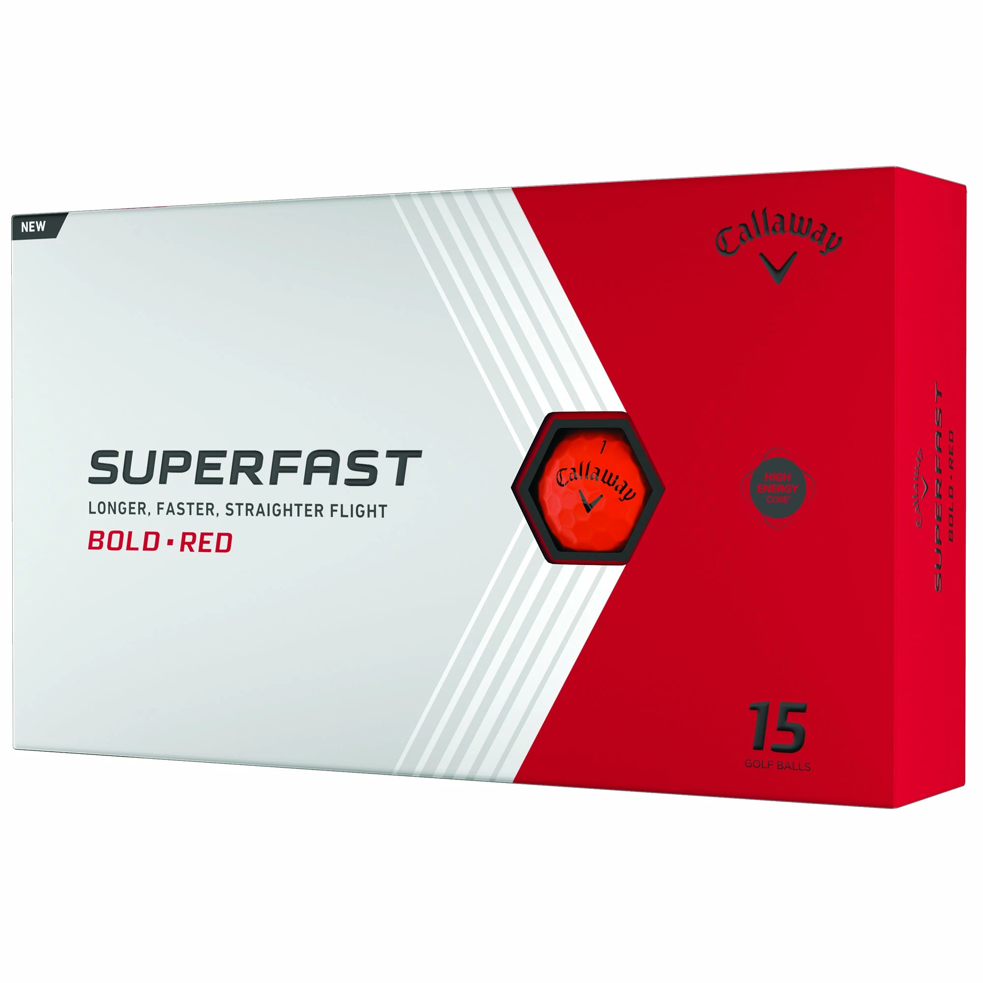 Callaway Superfast BOLD Golf Balls - 15 Pack