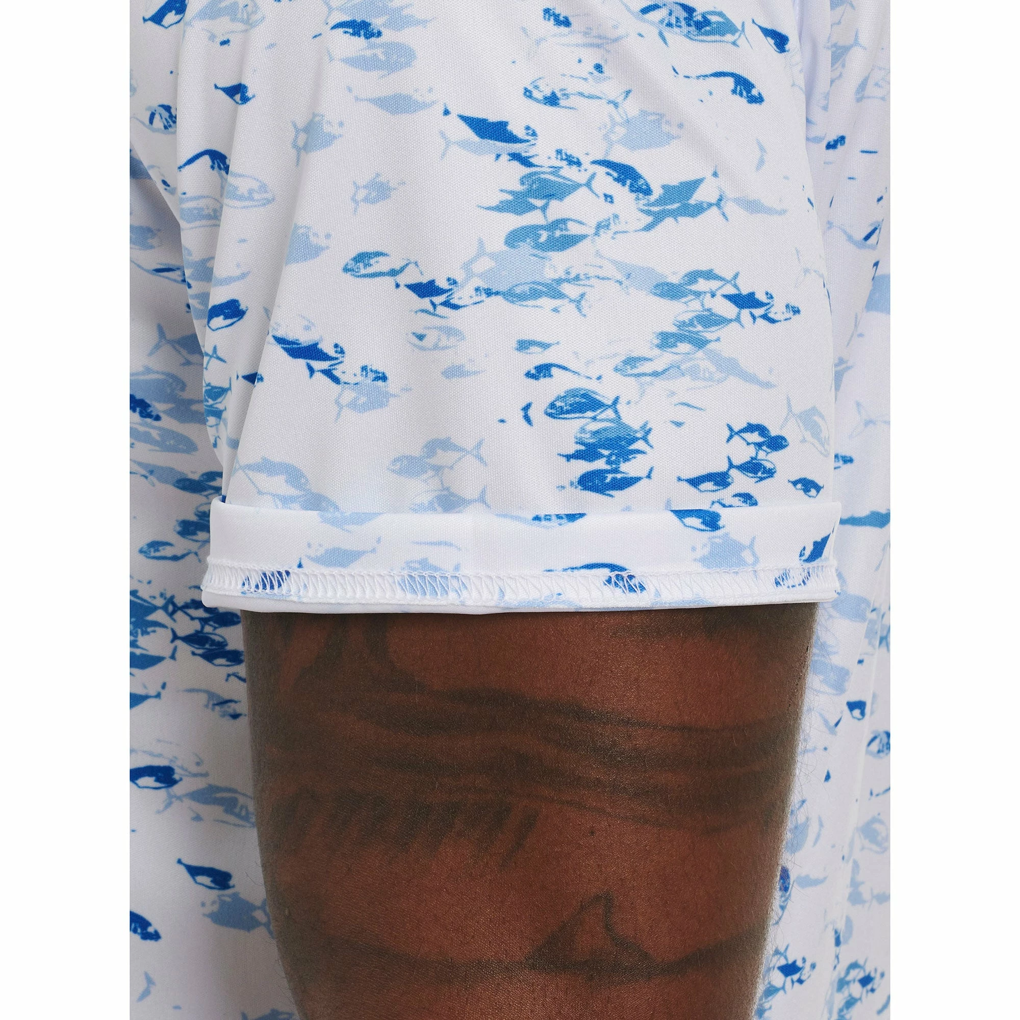 Robert Graham Nautical Net Knit Mens Golf Polo - Image 4