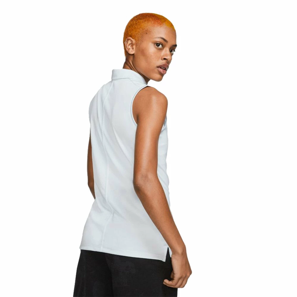 Nike Golf Nike Dri Fit Solid Womens Sleeveless Golf Polo - Image 6