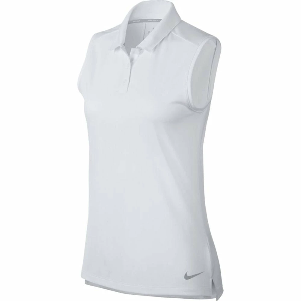 Nike Golf Nike Dri Fit Solid Womens Sleeveless Golf Polo - Image 7